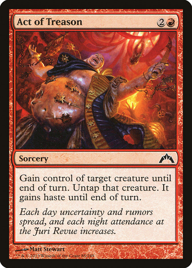 Act of Treason [Gatecrash] Magic: The Gathering