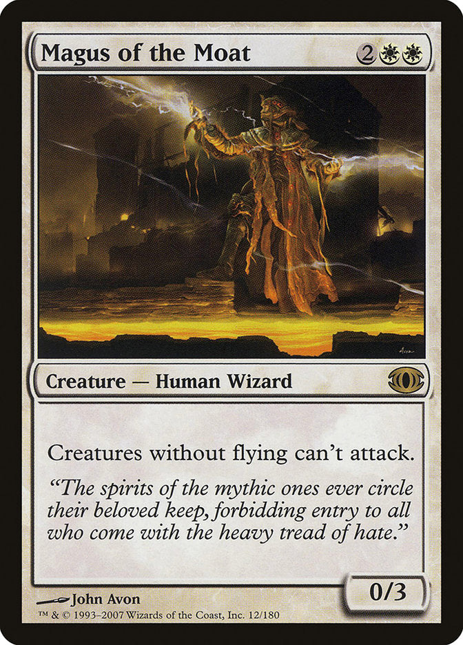 Magus of the Moat [Future Sight] Magic: The Gathering
