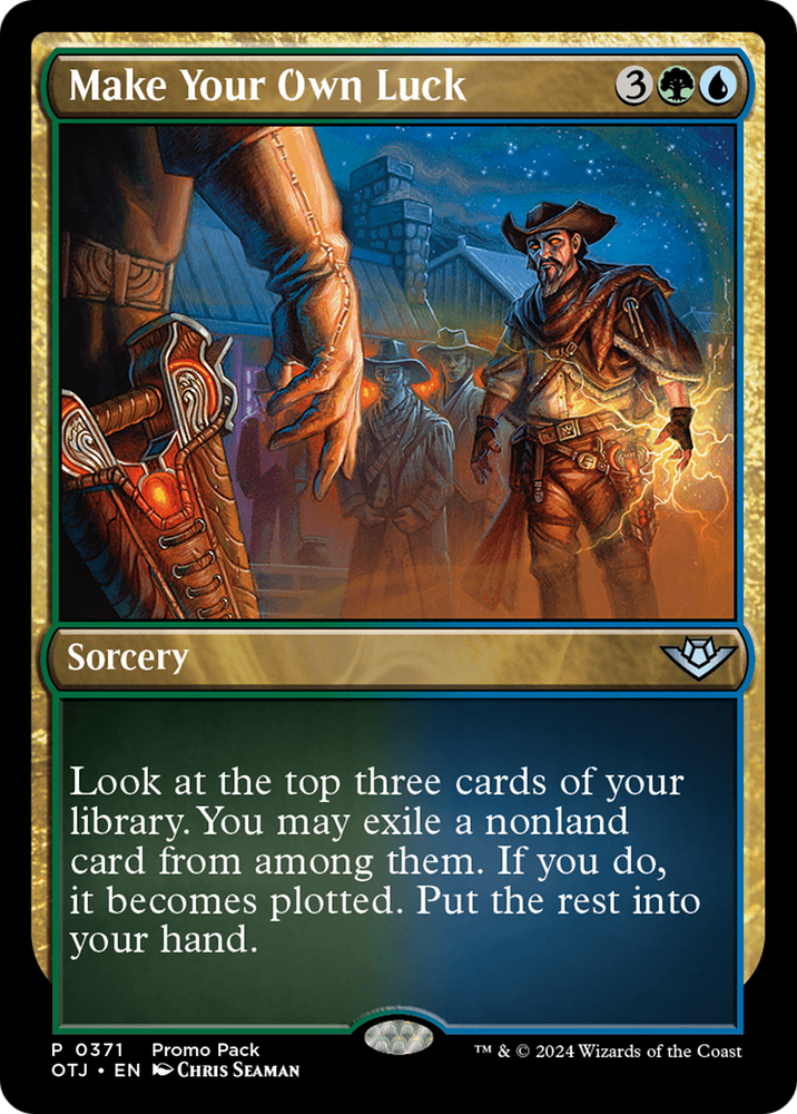 Make Your Own Luck (Promo Pack) [Outlaws of Thunder Junction Promos] Magic: The Gathering