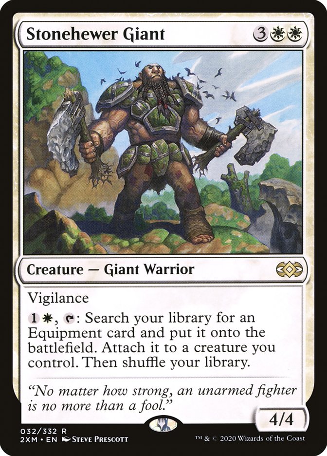 Stonehewer Giant [Double Masters] Magic: The Gathering