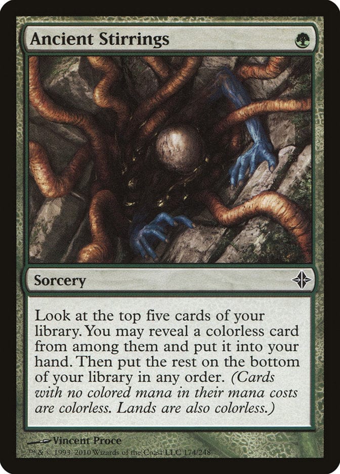 Ancient Stirrings [Rise of the Eldrazi] Magic: The Gathering