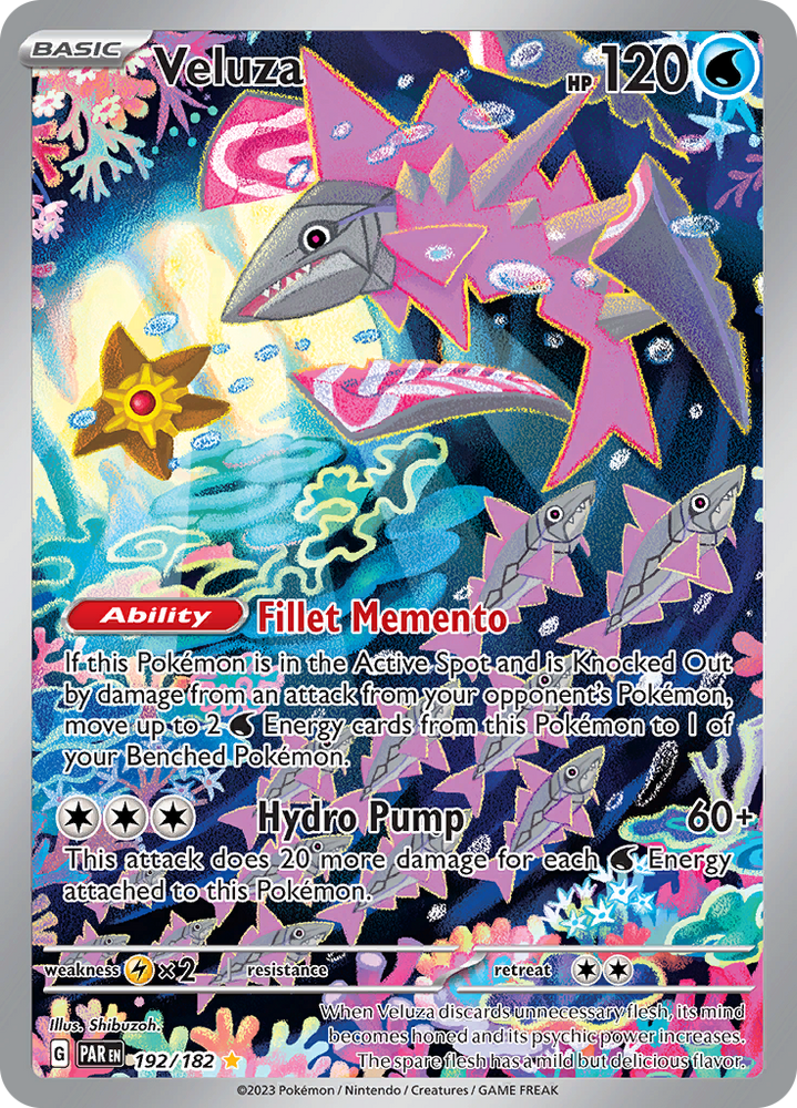 Veluza (192/182) [Scarlet & Violet: Paradox Rift] Pokémon