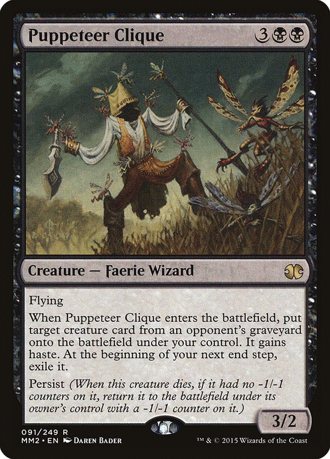 Puppeteer Clique [Modern Masters 2015] Magic: The Gathering