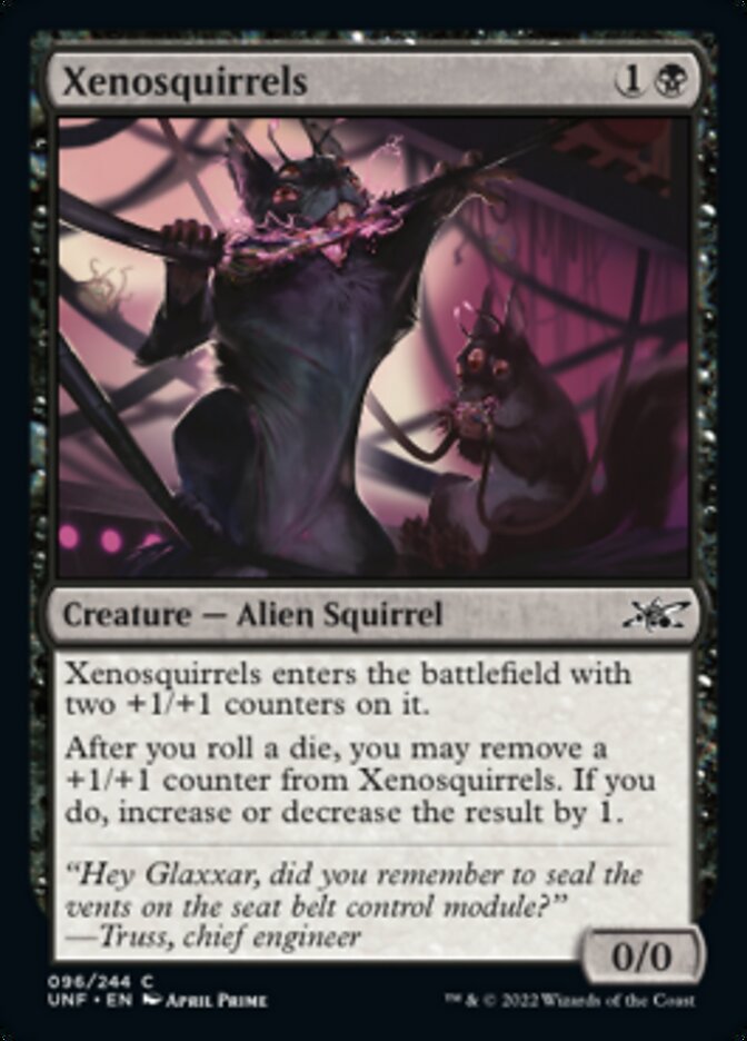 Xenosquirrels [Unfinity] Magic: The Gathering