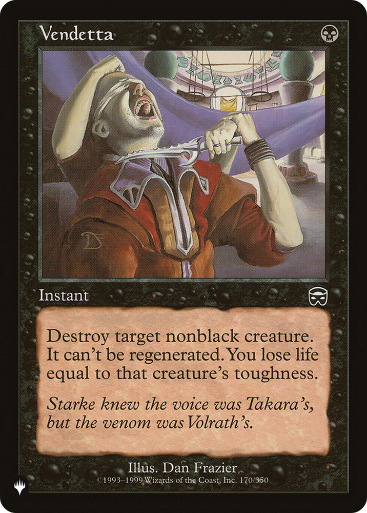 Vendetta [The List] Magic: The Gathering