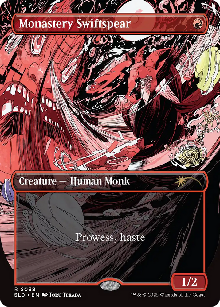 Monastery Swiftspear (2038) (Rainbow Foil) [Secret Lair Drop Series] Magic: The Gathering