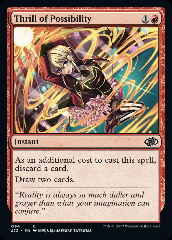 Thrill of Possibility [Jumpstart 2022] Magic: The Gathering
