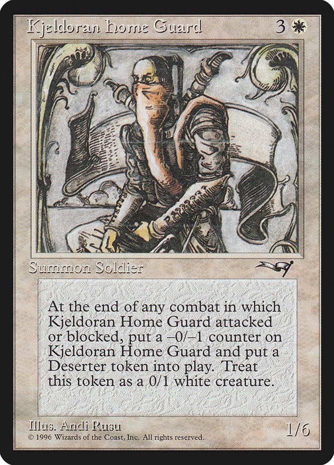 Kjeldoran Home Guard [Alliances] Magic: The Gathering