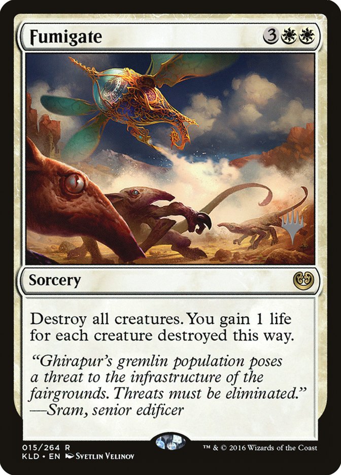 Fumigate (Promo Pack) [Kaladesh Promos] Magic: The Gathering