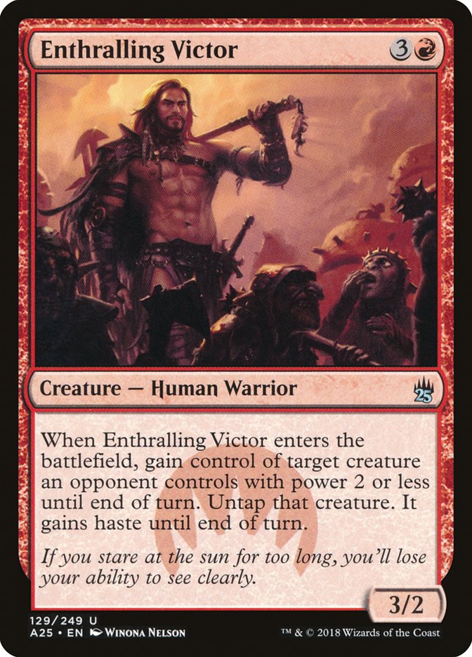 Enthralling Victor [Masters 25] Magic: The Gathering