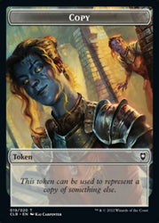Will Kenrith Emblem // Copy Double-Sided Token [Commander Legends: Battle for Baldur's Gate Tokens] Magic: The Gathering