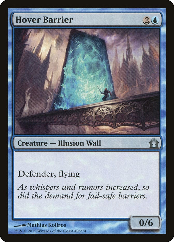 Hover Barrier [Return to Ravnica] Magic: The Gathering