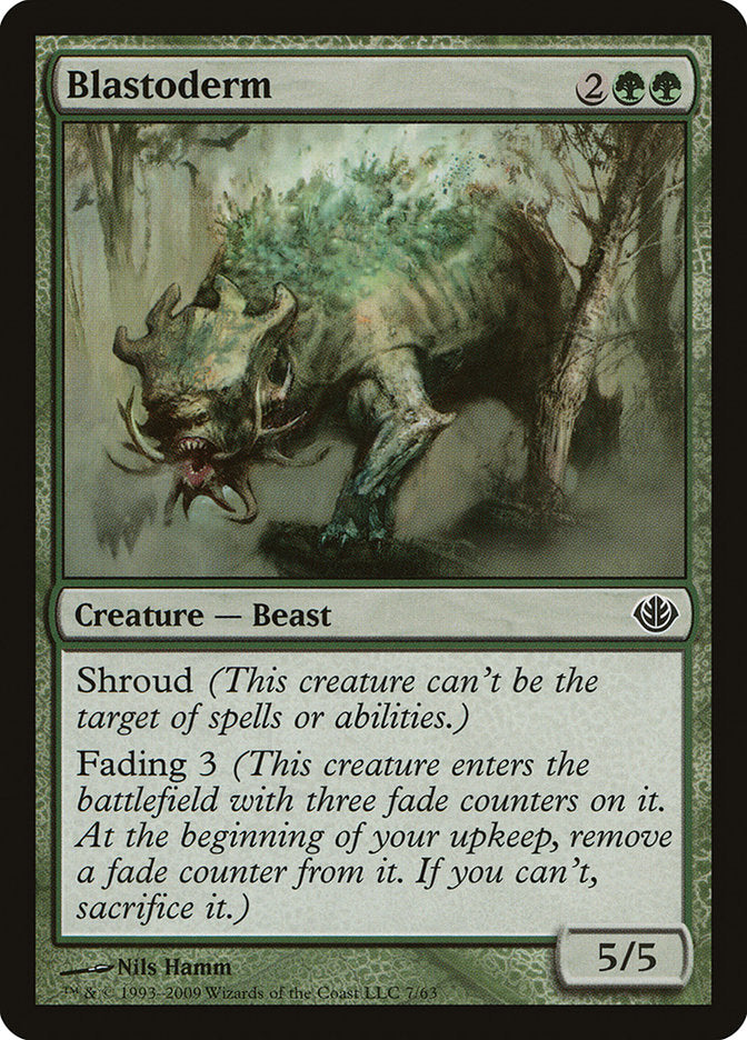 Blastoderm [Duel Decks: Garruk vs. Liliana] Magic: The Gathering
