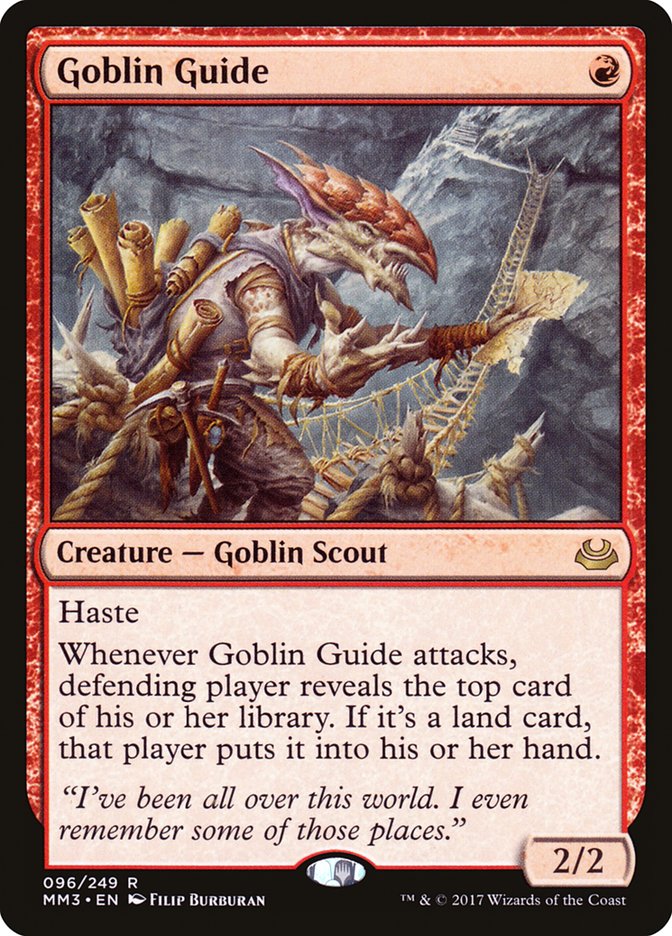 Goblin Guide [Modern Masters 2017] Magic: The Gathering