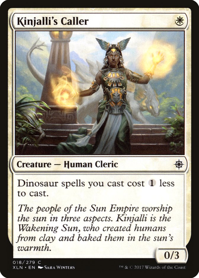 Kinjalli's Caller [Ixalan] Magic: The Gathering