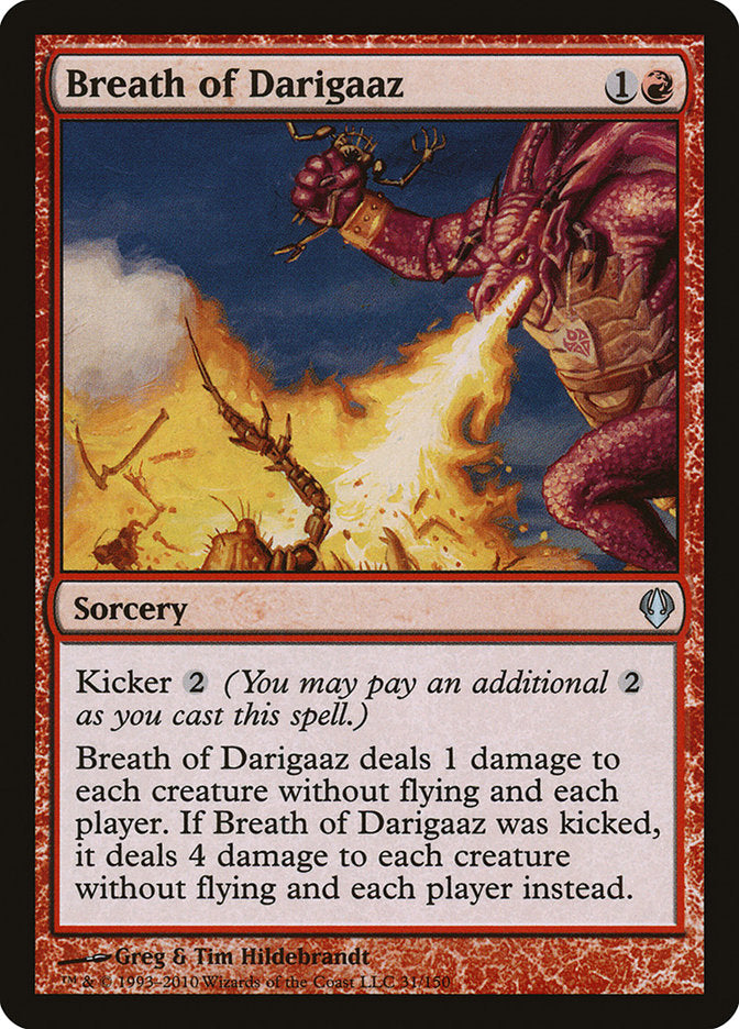 Breath of Darigaaz [Archenemy] Magic: The Gathering