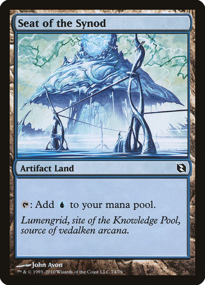 Seat of the Synod [Duel Decks: Elspeth vs. Tezzeret] Magic: The Gathering