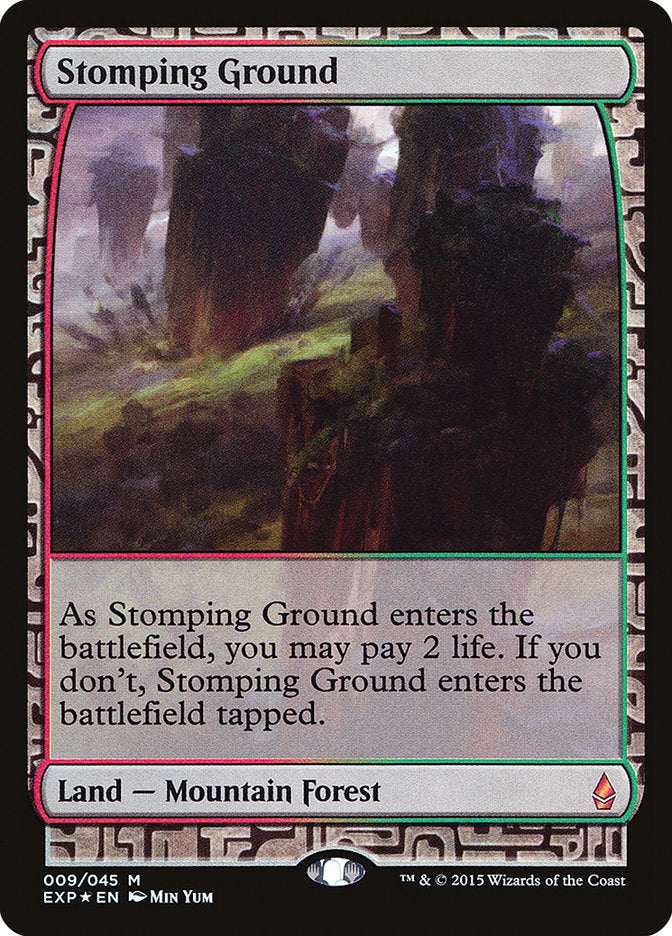 Stomping Ground [Zendikar Expeditions] Magic: The Gathering