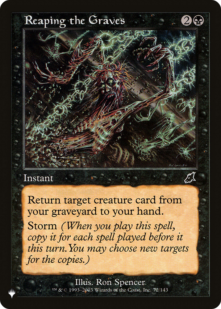 Reaping the Graves [The List] Magic: The Gathering