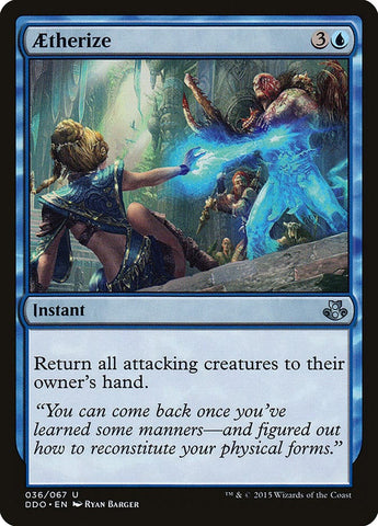 Aetherize [Duel Decks: Elspeth vs. Kiora] Magic: The Gathering
