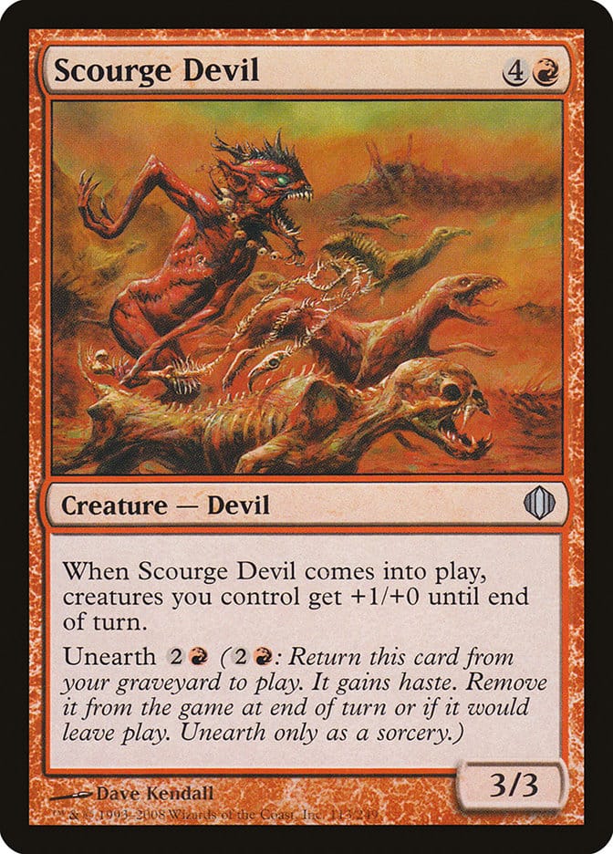 Scourge Devil [Shards of Alara] Magic: The Gathering
