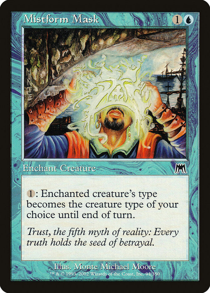 Mistform Mask [Onslaught] Magic: The Gathering