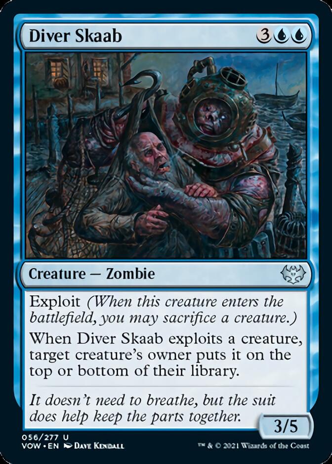 Diver Skaab [Innistrad: Crimson Vow] Magic: The Gathering