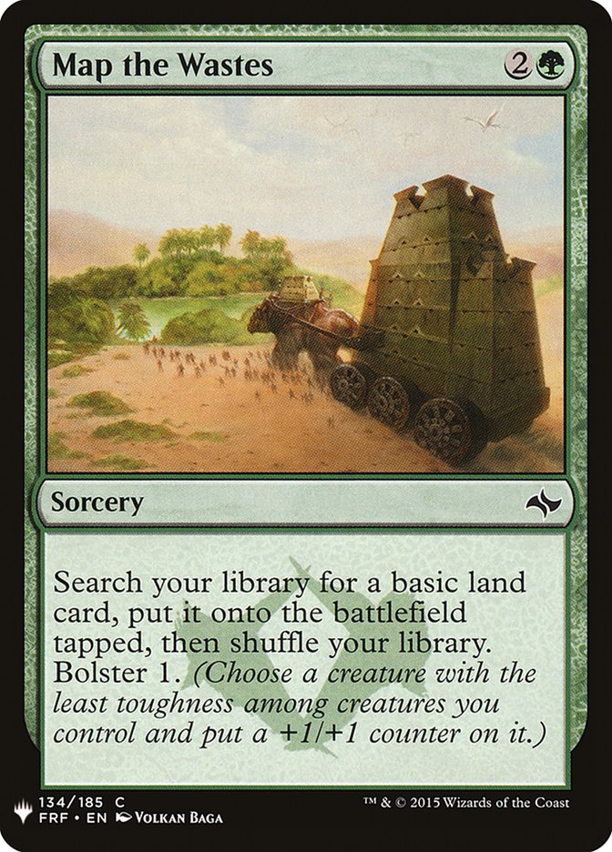 Map the Wastes [Mystery Booster] Magic: The Gathering