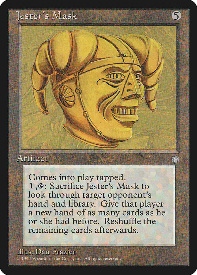 Jester's Mask [Ice Age] Magic: The Gathering