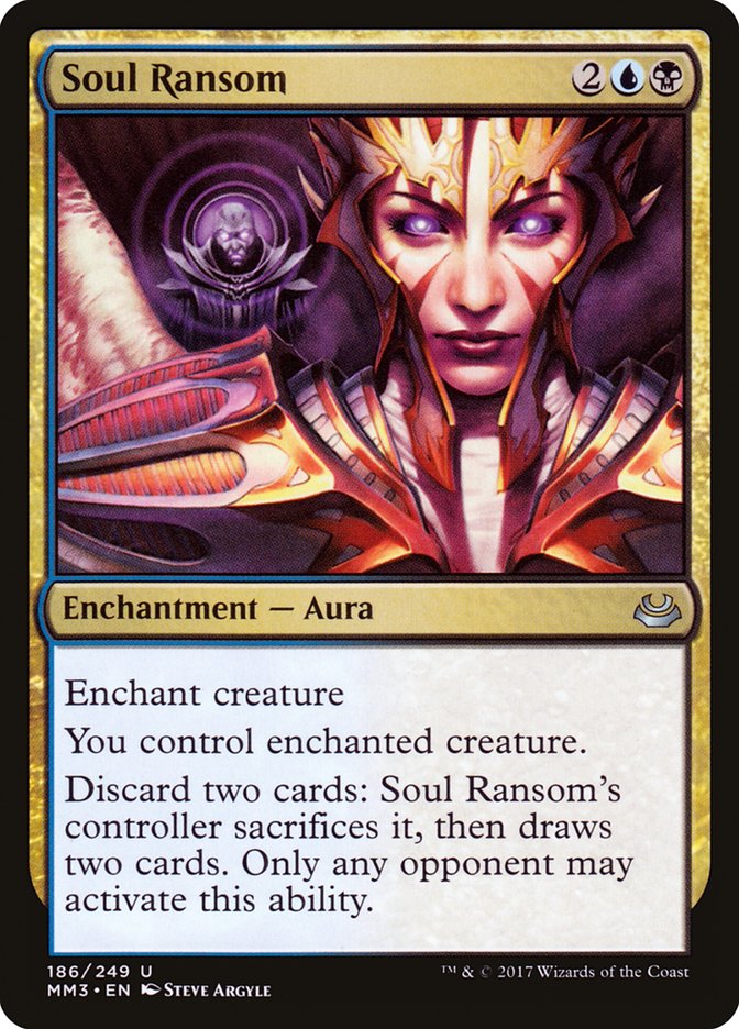 Soul Ransom [Modern Masters 2017] Magic: The Gathering