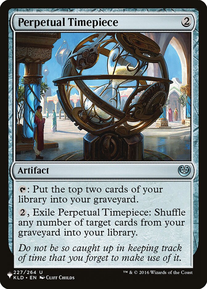 Perpetual Timepiece [The List] Magic: The Gathering