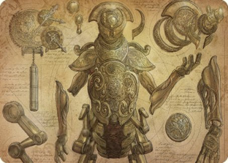 Foundry Inspector Art Card [The Brothers' War Art Series] Magic: The Gathering