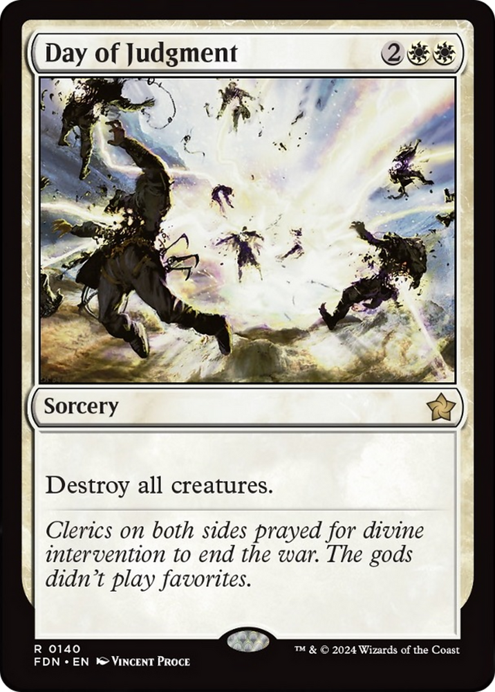 Day of Judgment [Foundations] Magic: The Gathering