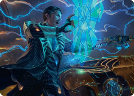 Brokers Veteran Art Card [Streets of New Capenna Art Series] Magic: The Gathering