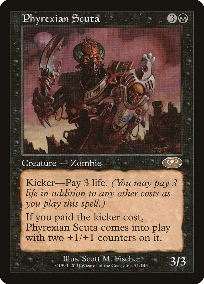 Phyrexian Scuta [Planeshift] Magic: The Gathering