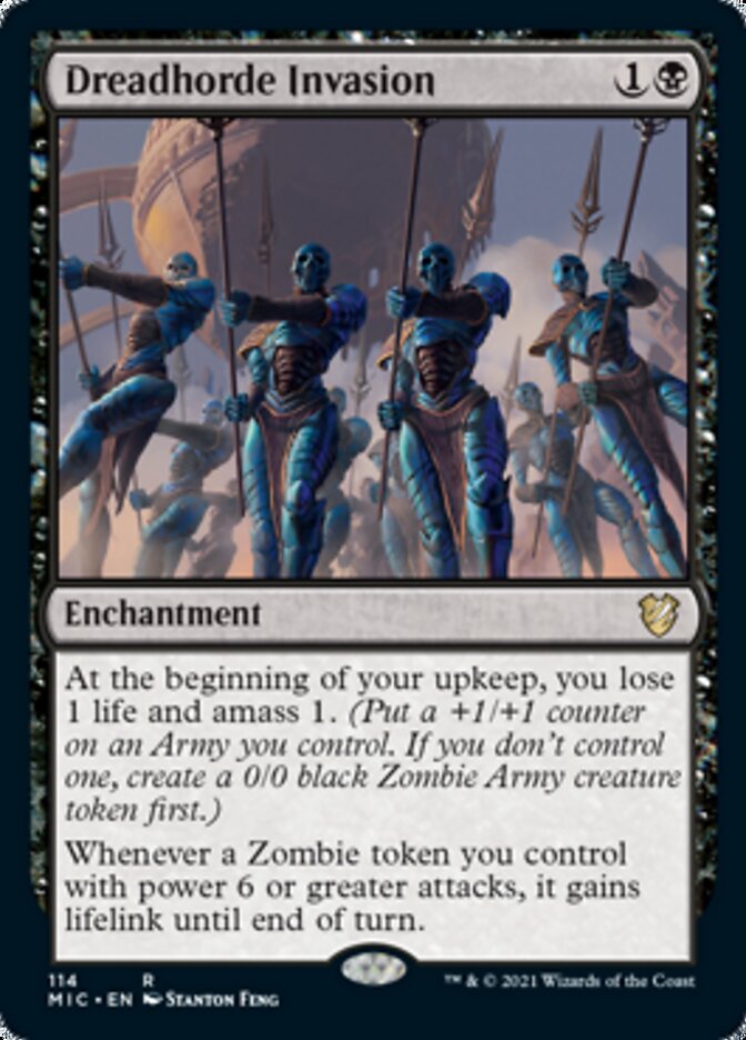 Dreadhorde Invasion [Innistrad: Midnight Hunt Commander] Magic: The Gathering