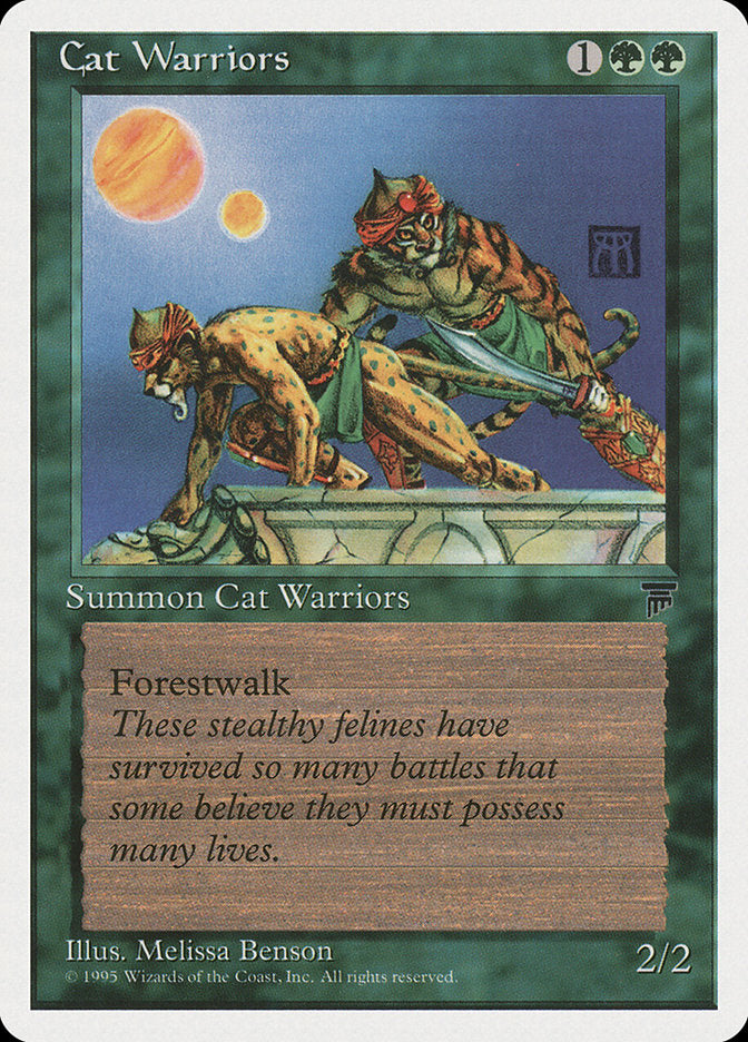 Cat Warriors [Chronicles] Magic: The Gathering