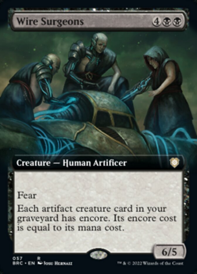 Wire Surgeons (Extended Art) [The Brothers' War Commander] Magic: The Gathering