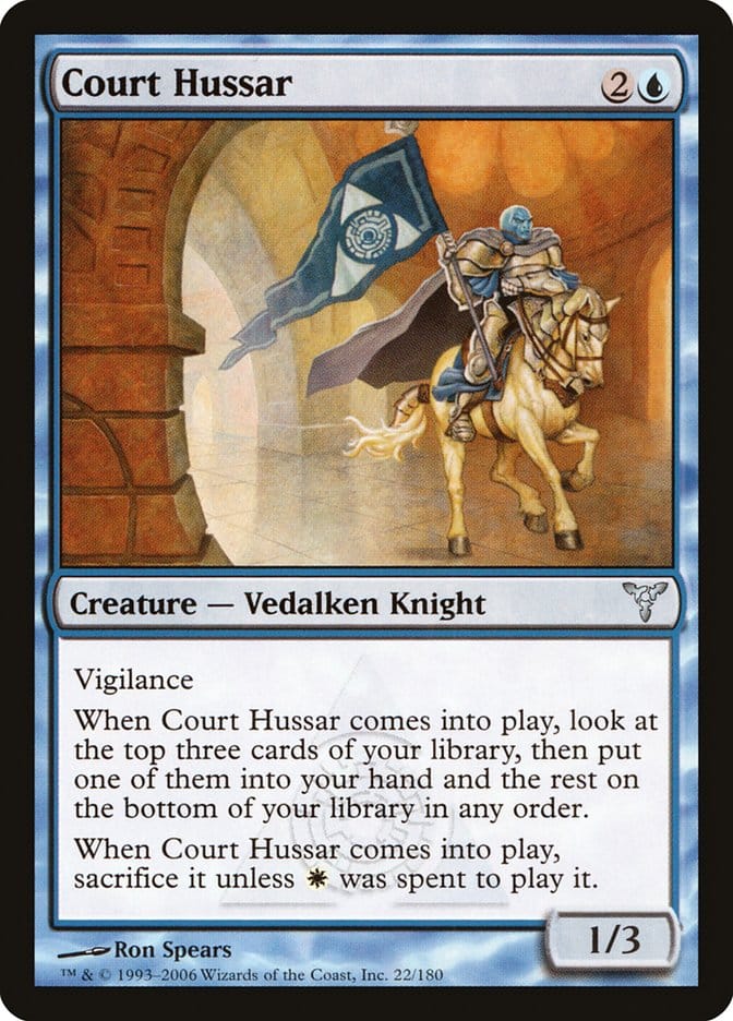 Court Hussar [Dissension] Magic: The Gathering