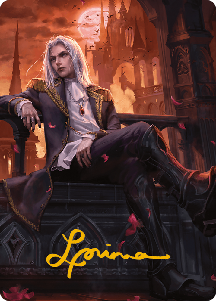 Sorin of House Markov Art Card (Gold-Stamped Signature) [Modern Horizons 3 Art Series] Magic: The Gathering
