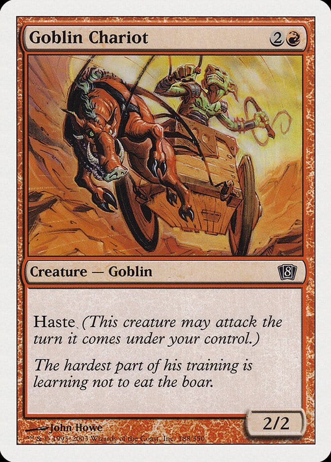 Goblin Chariot [Eighth Edition] Magic: The Gathering