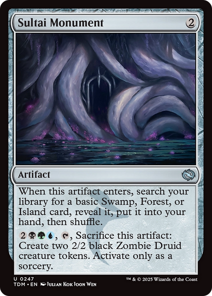 Sultai Monument [Tarkir: Dragonstorm] Magic: The Gathering