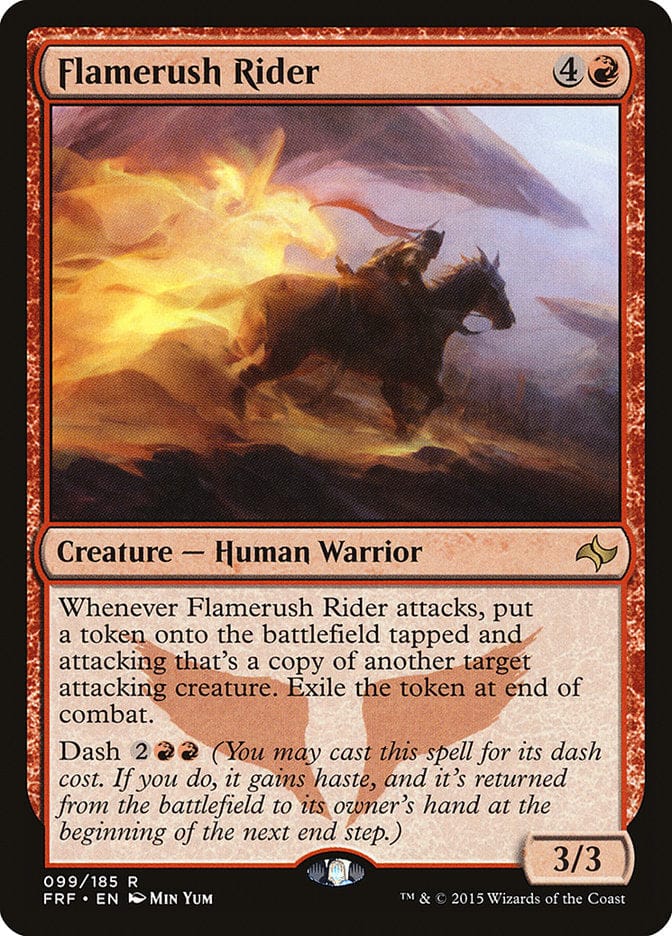 Flamerush Rider [Fate Reforged] Magic: The Gathering