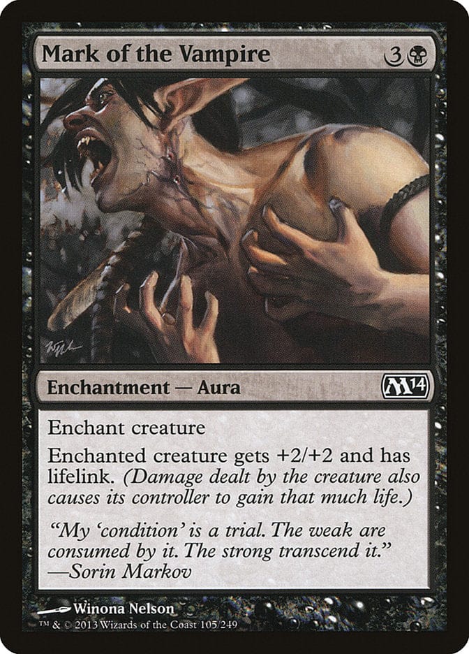 Mark of the Vampire [Magic 2014] Magic: The Gathering