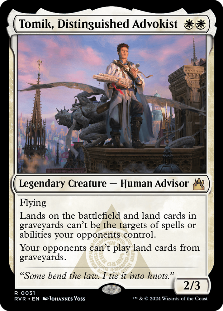 Tomik, Distinguished Advokist [Ravnica Remastered] Magic: The Gathering
