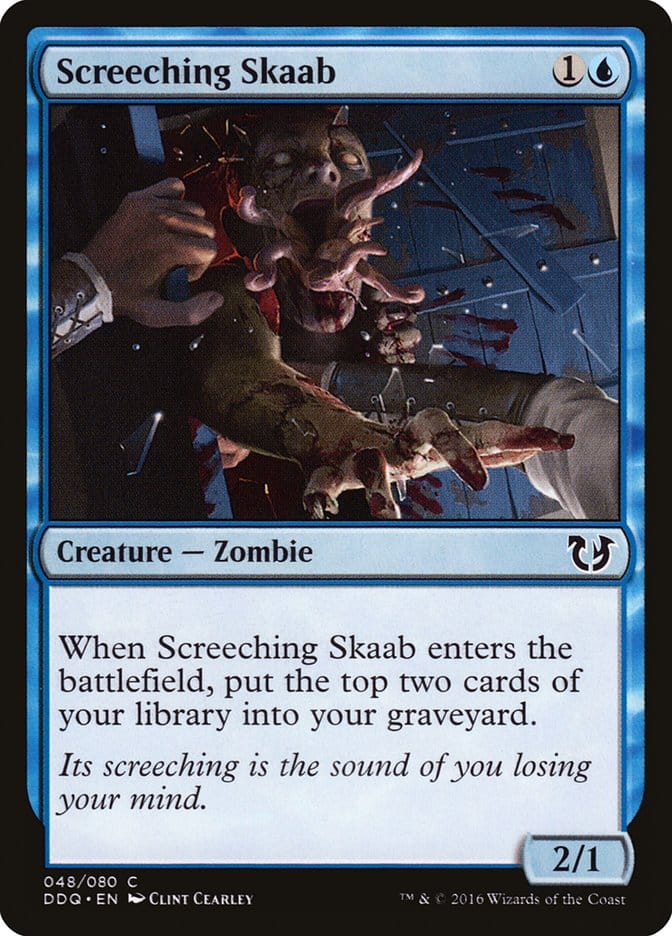 Screeching Skaab [Duel Decks: Blessed vs. Cursed] Magic: The Gathering