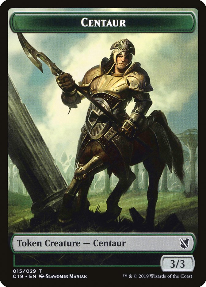Centaur Token [Commander 2019 Tokens] Magic: The Gathering