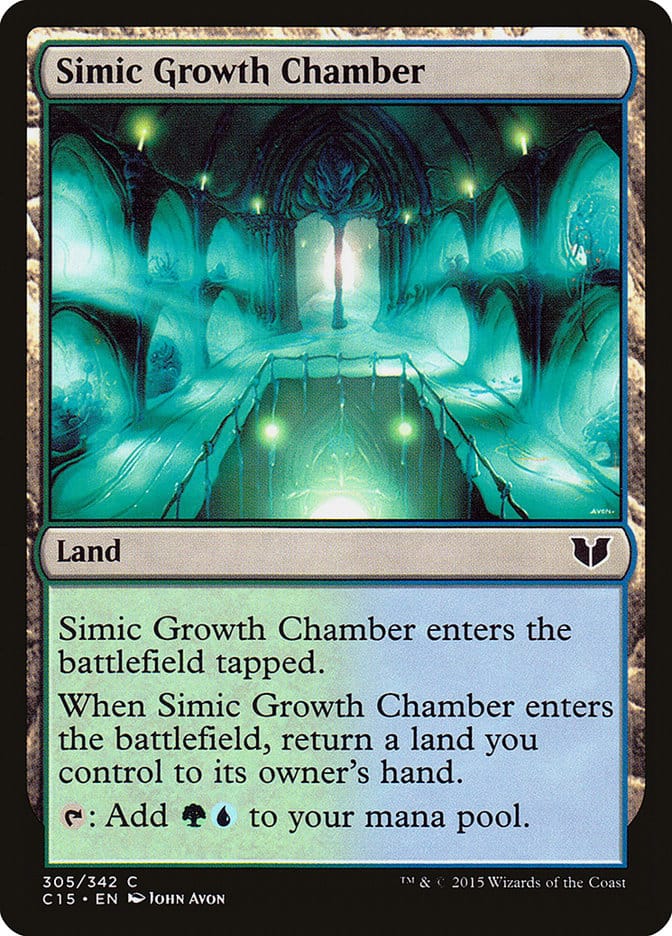 Simic Growth Chamber [Commander 2015] Magic: The Gathering