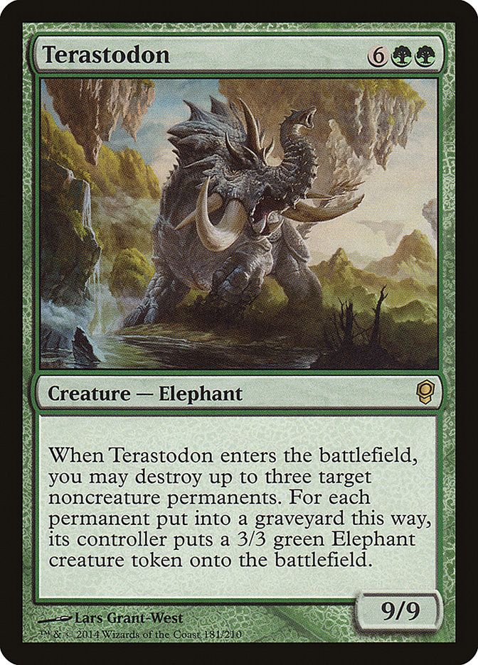 Terastodon [Conspiracy] Magic: The Gathering