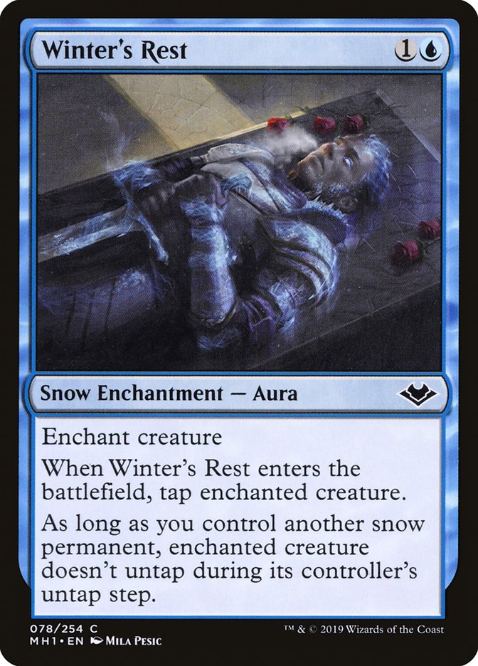 Winter's Rest [Modern Horizons] Magic: The Gathering